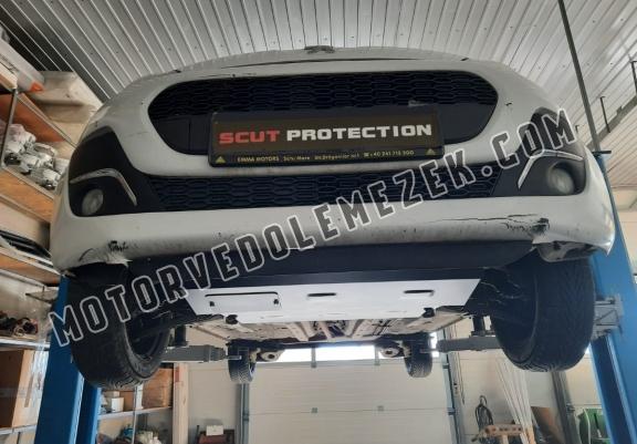 Steel skid plate for Citroen C 1