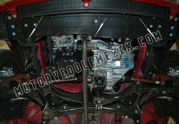 Steel skid plate for Citroen C 1