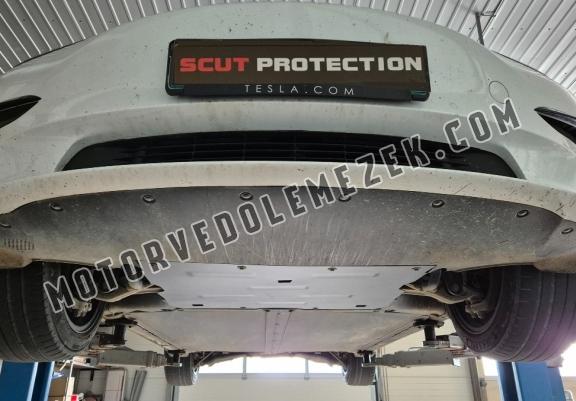 Front electric motor skid plate for Tesla Model Y AWD