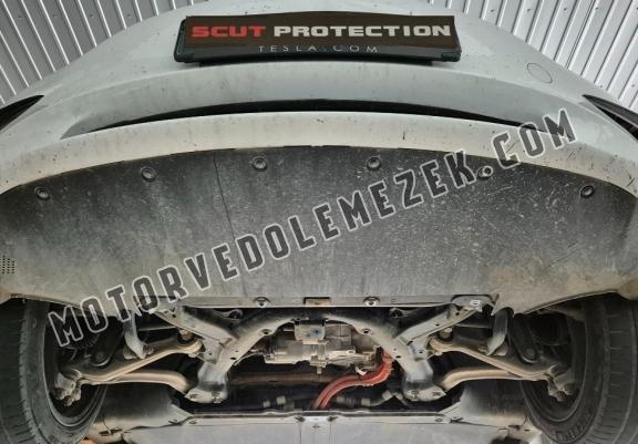 Front electric motor skid plate for Tesla Model Y AWD