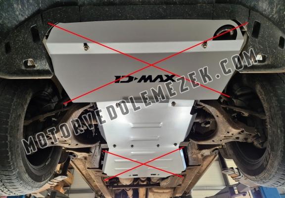 Steel skid plate for Isuzu D-Max
