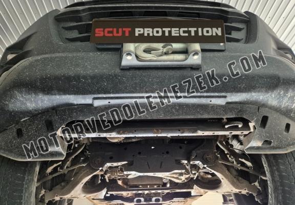 Steel skid plate for Isuzu D-Max