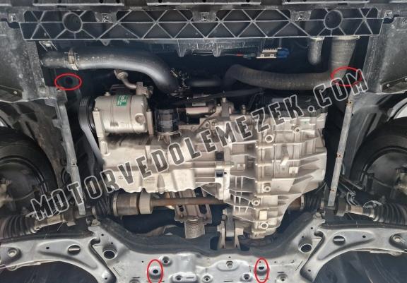Aluminum skid plate for BAIC Beijing X75