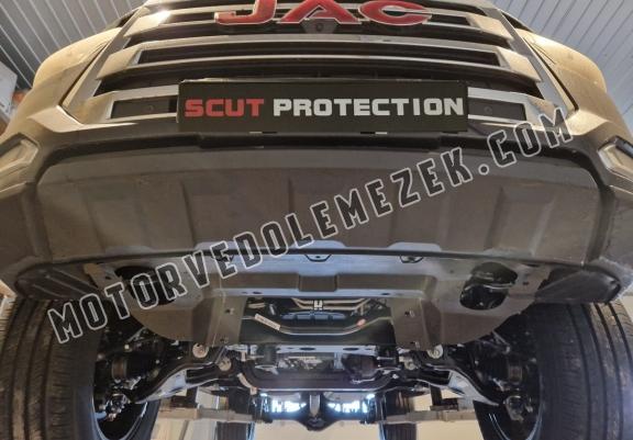 Aluminum gearbox skid plate for Jac T8