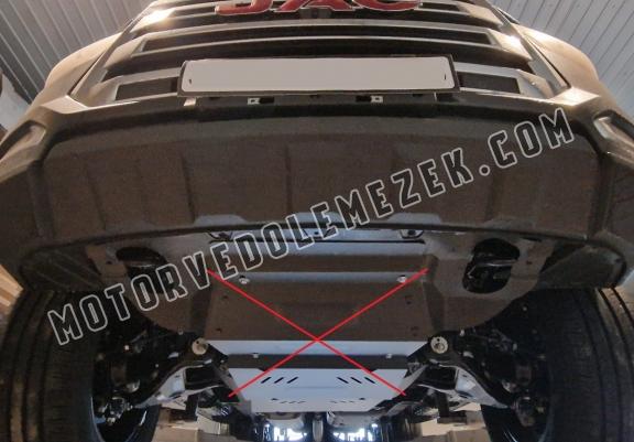 Steel gearbox skid plate for Evo Cross 4