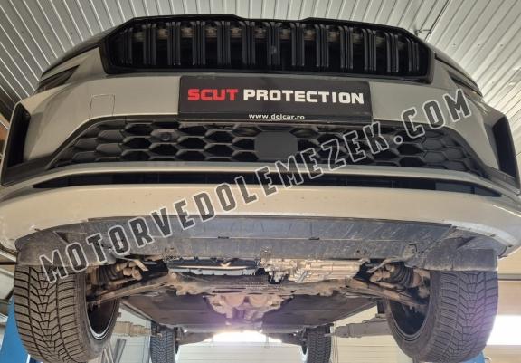 Aluminum skid plate for Skoda Kodiaq