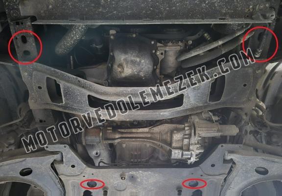 Steel skid plate for Ford Transit - 4x4