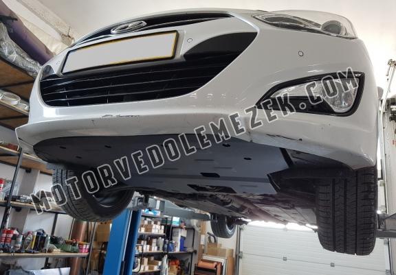 Steel skid plate for the protection of the engine and the gearbox for Hyundai i40