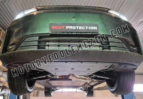 Acél motor, sebbeségváltó, hütő, első lökhárító védőlemez Leapmotor C10