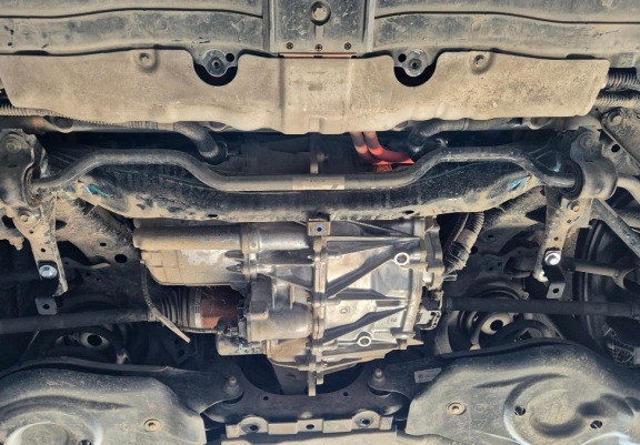 Hátsó alumínium elektromos motorvédő lemez – Tesla Model 3 AWD