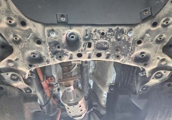 Acél motor, sebességváltó, hűtő, első lökhárító védőlemez Hyundai Tucson