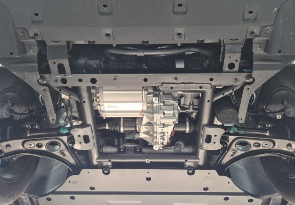 Acél motor, kapcsolószekrény védőlemez BYD Atto 2