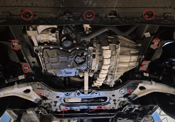 Aluminium motor, kapcsolószekrény védőlemez Renault Master