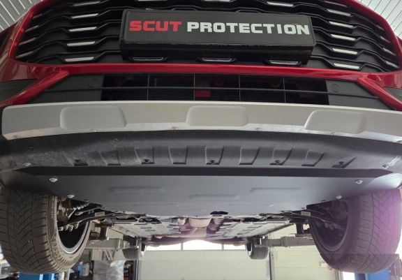 Acél motor, kapcsolószekrény, hütő védőlemez MG ZS