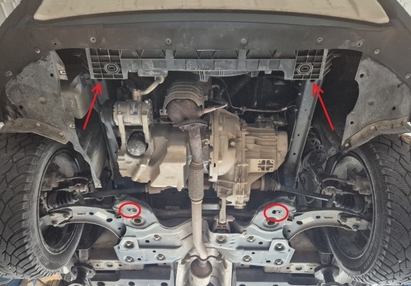 Acél motor, kapcsolószekrény, hütő védőlemez MG ZS