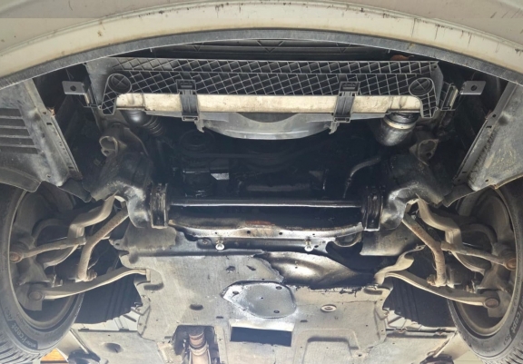 Acél hűtő, első lökhárító védőlemez BMW Seria 5 - M Sport lökhárító E60/E61