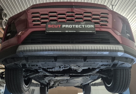 Acél motor, sebességváltó, hűtő, első lökhárító védőlemez Toyota Rav4