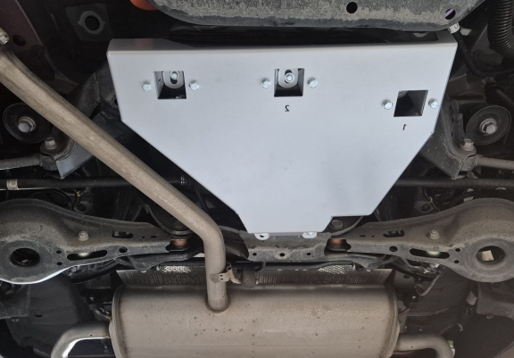 Alumínium differenciálmű védőlemez Toyota Rav4