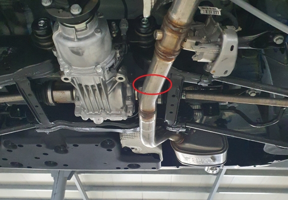 Alumínium EGR védő Dacia Duster
