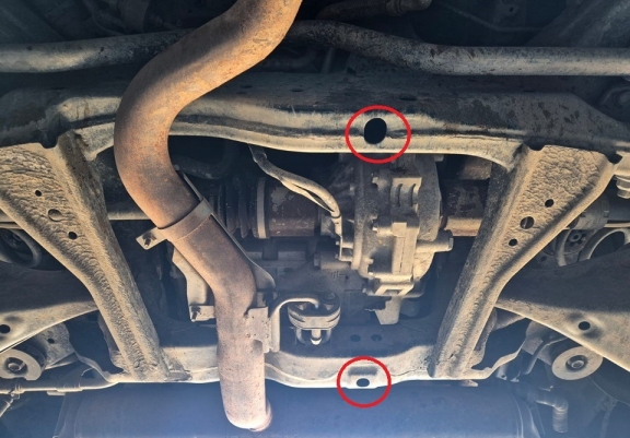 Alumínium differenciálmű védőlemez Nissan Qashqai
