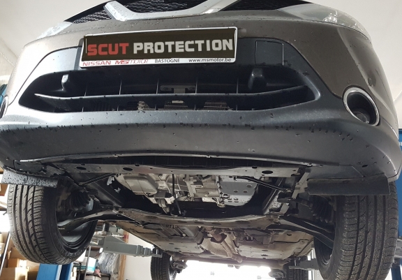 Aluminium motor, kapcsolószekrény védőlemez Renault Kadjar