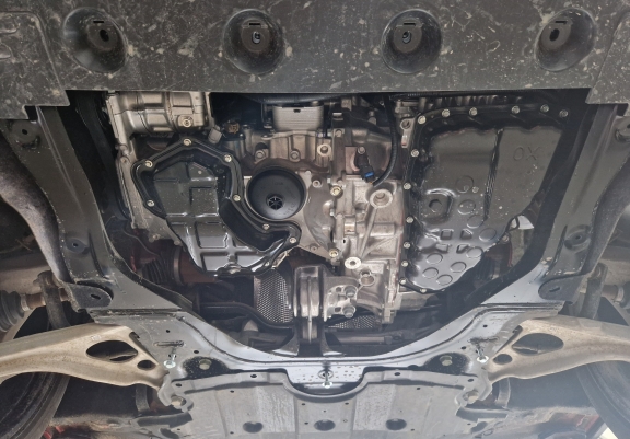 Aluminium motor, kapcsolószekrény védőlemez Nissan X-Trail T33