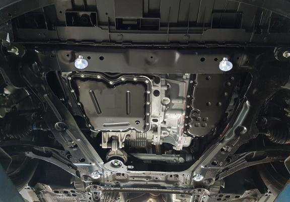 Aluminium motor, kapcsolószekrény védőlemez Renault Koleos