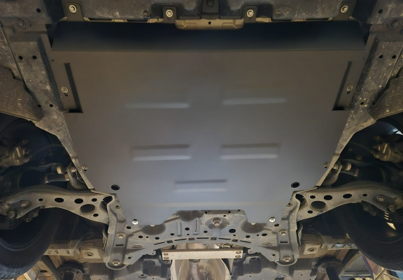 Acél motor, kapcsolószekrény, hütő védőlemez Toyota C-HR