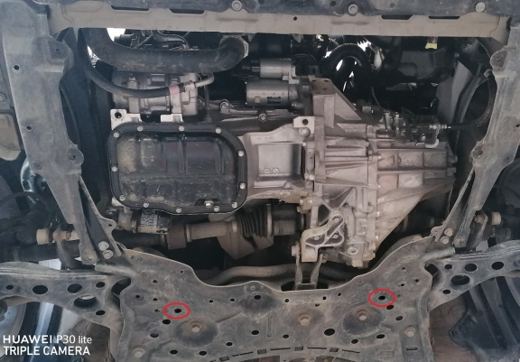 Alumínium motor, sebességváltó, hűtő, első lökhárító védőlemez Suzuki Swace