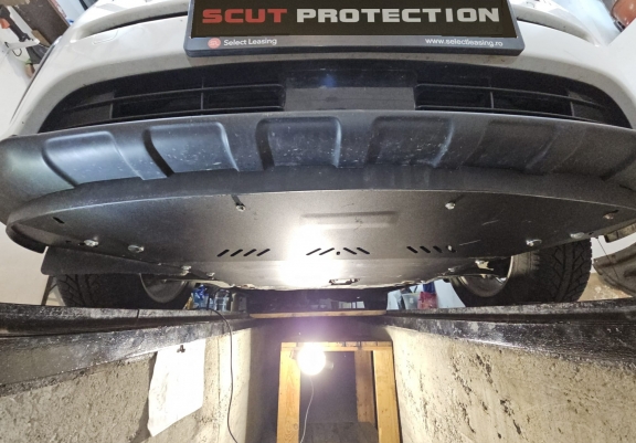 Acél motor, sebességváltó, hűtő, első lökhárító védőlemez Kia Sportage
