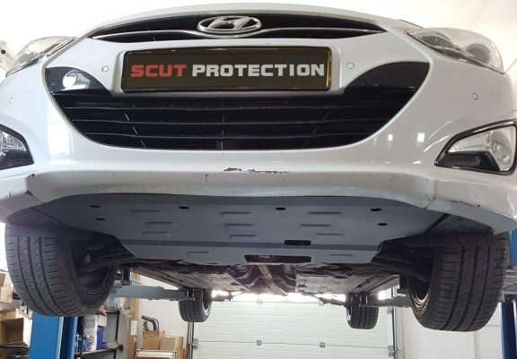Acél motor, kapcsolószekrény védőlemez Hyundai i40