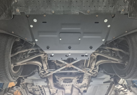 Acél motor, hűtő védőlemez Audi A4 B8