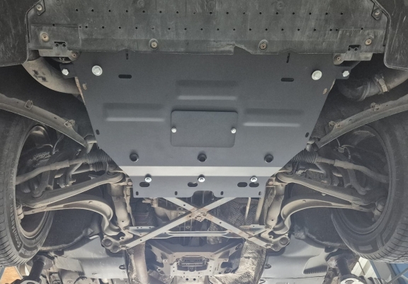 Acél motor, hűtő védőlemez Audi A4 B8