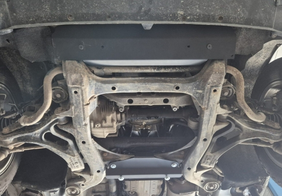 Motor, karter- védő acéllemez Volkswagen Touareg 7L