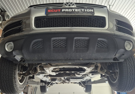 Acél kapcsolószekrény védőlemez VW Touareg R5