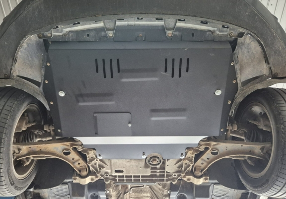 Acél motor, kapcsolószekrény, hűtő védőlemez Vw golf mk5