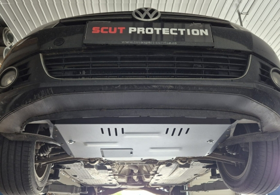 Acél motor, kapcsolószekrény, hűtő védőlemez Volkswagen Touran