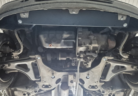 Acél kapcsolószekrény, hűtő védőlemez Renault Twingo