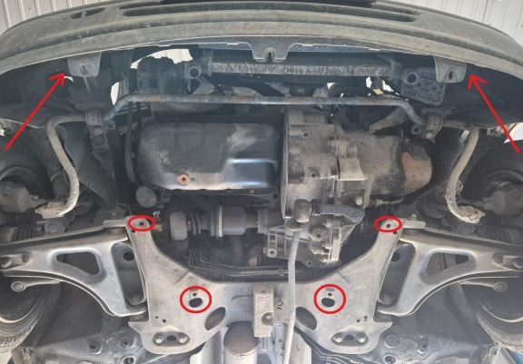 Acél kapcsolószekrény, hűtő védőlemez Renault Twingo