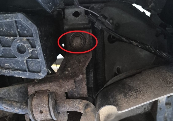 Acél kapcsolószekrény, hűtő védőlemez Renault Twingo