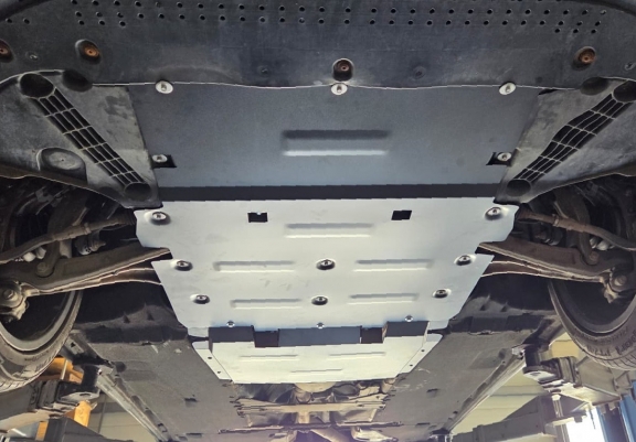 Acél motor, hűtő védőlemez Audi A7