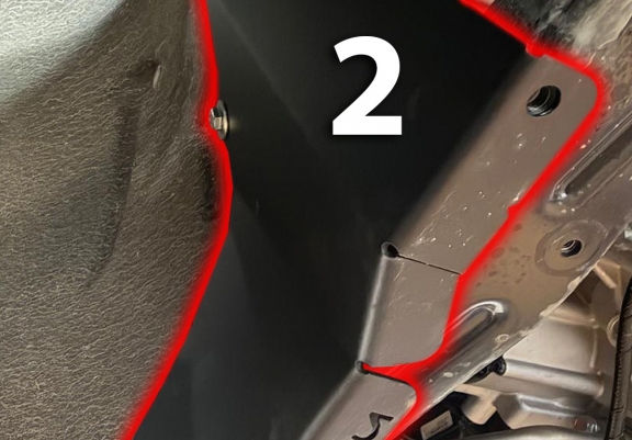 Acél motor, kapcsolószekrény védőlemez BYD Seal U DM-i
