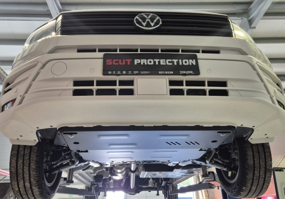 Acél motor, kapcsolószekrény, hűtő védőlemez Vw Crafter