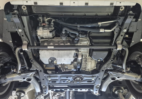 Acél motor, kapcsolószekrény, hűtő védőlemez Vw Crafter