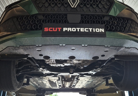 Acél motor, kapcsolószekrény védőlemez Renault Clio 6