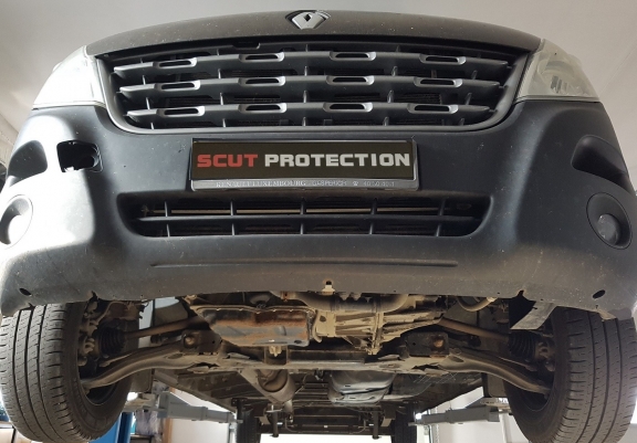 Aluminium motor, kapcsolószekrény védőlemez Nissan NV400