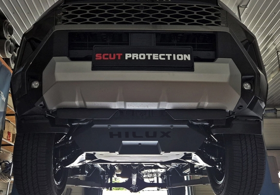 Motor, karter- védő acéllemez Toyota Hilux
