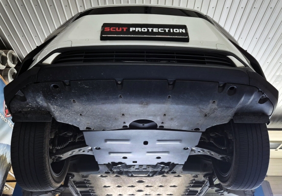 Acél motor, sebességváltó, hűtő, első lökhárító védőlemez Toyota BZ4X