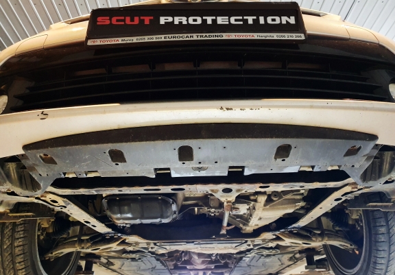 Alumínium motor, sebességváltó, hűtő, első lökhárító védőlemez Toyota Auris