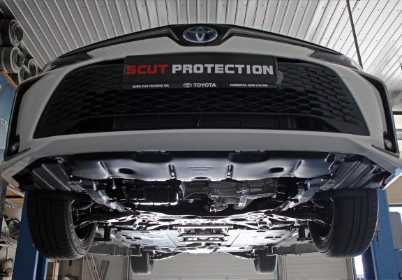 Alumínium motor, sebességváltó, hűtő, első lökhárító védőlemez Toyota Corolla